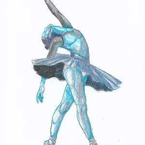 BAILARINA PLATEADA